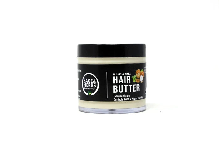 Argan and Shea Hair Butter – Deep Nourishing Hair Mask & Moisture Treatment