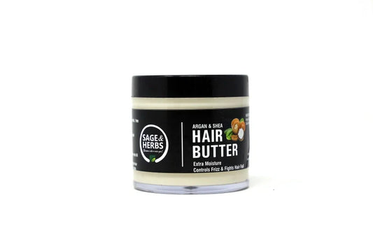 Argan and Shea Hair Butter – Deep Nourishing Hair Mask & Moisture Treatment