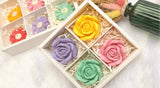 Scented Rose Flower Box (Set of 4)