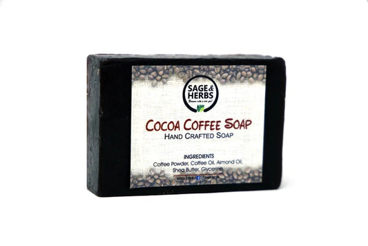 Cocoa Coffee Soap – Energizing Exfoliating & Moisturizing Handmade Soap