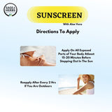 Natural Sunscreen with Aloe Vera SPF 30 - Broad-Spectrum Sun Protection 100ml