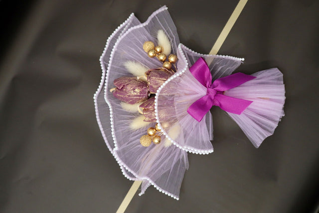 Violet Whisper Bouquet by Sage & Herbs