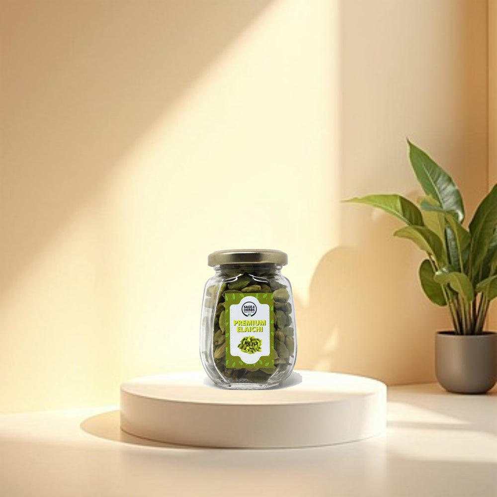 Premium Green Elaichi (Whole Cardamom) – Aromatic & Antioxidant Spice