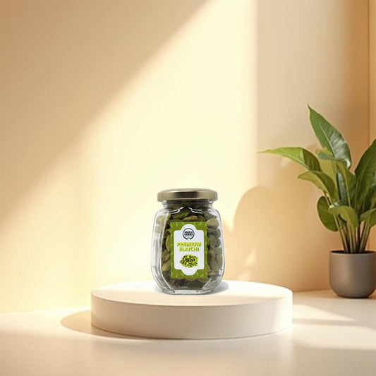 Premium Green Elaichi (Whole Cardamom) – Aromatic & Antioxidant Spice by Sage & Herbs
