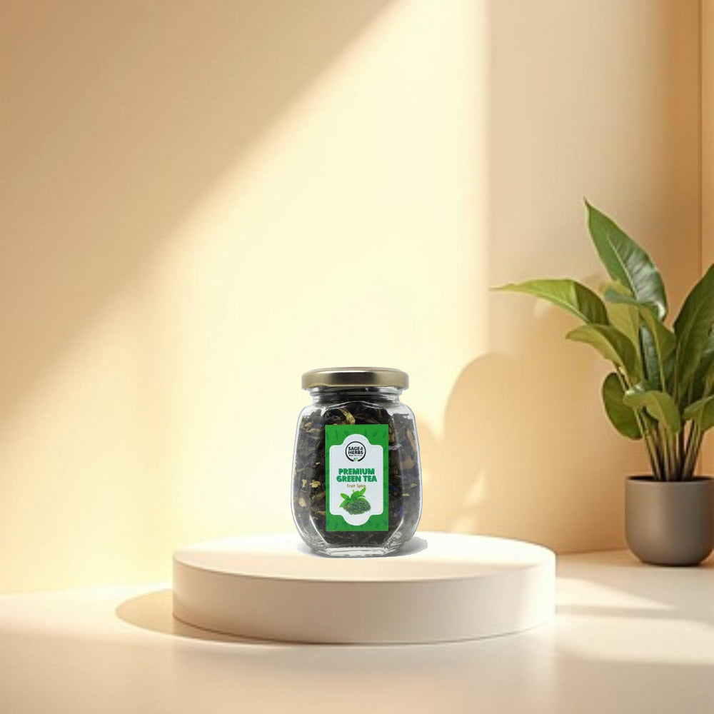 Premium Organic Green Tea (Fruit Spice) – Fruity & Spicy Wellness Tea